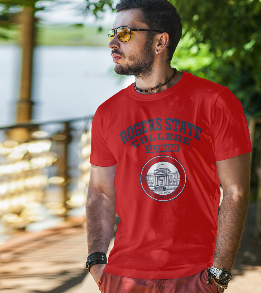 Rogers State College Alumni Claremore Oklahoma Est 1909 T-Shirt