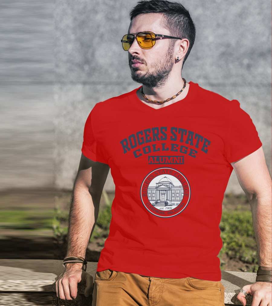 Rogers State College Alumni Claremore Oklahoma Est 1909 T-Shirt