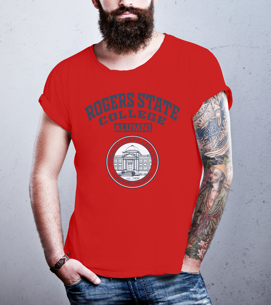Rogers State College Alumni Claremore Oklahoma Est 1909 T-Shirt