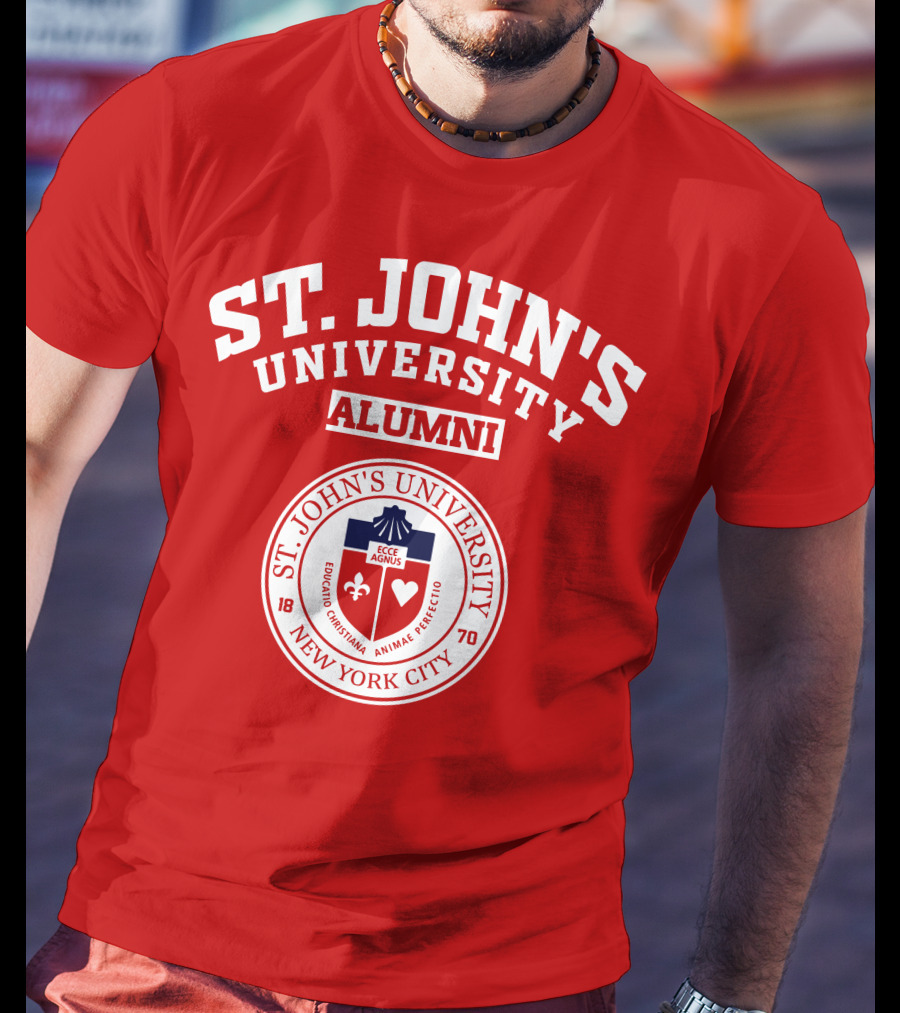 St. John's University Alumni New York City 1870 Ecce Agnus T-Shirt