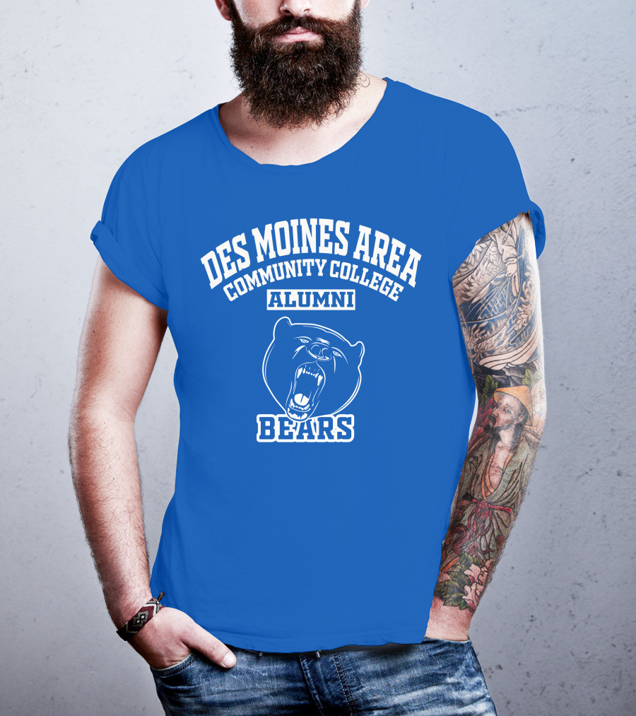 Des Moines Area Community College Alumni Bears T-Shirt