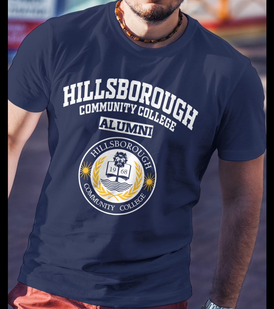 Hillsborough Community College Alumni 1968 Seal T-Shirt