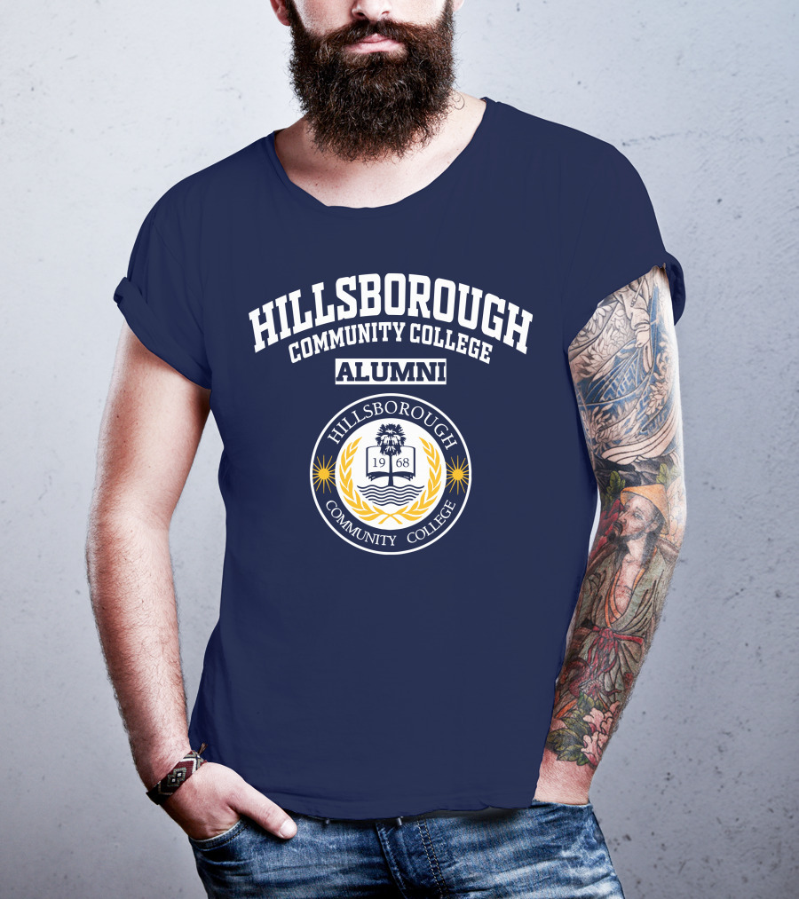 Hillsborough Community College Alumni 1968 Seal T-Shirt
