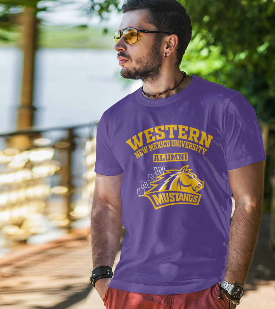 Western New Mexico University Alumni Mustangs Unm Wnmu T-Shirt