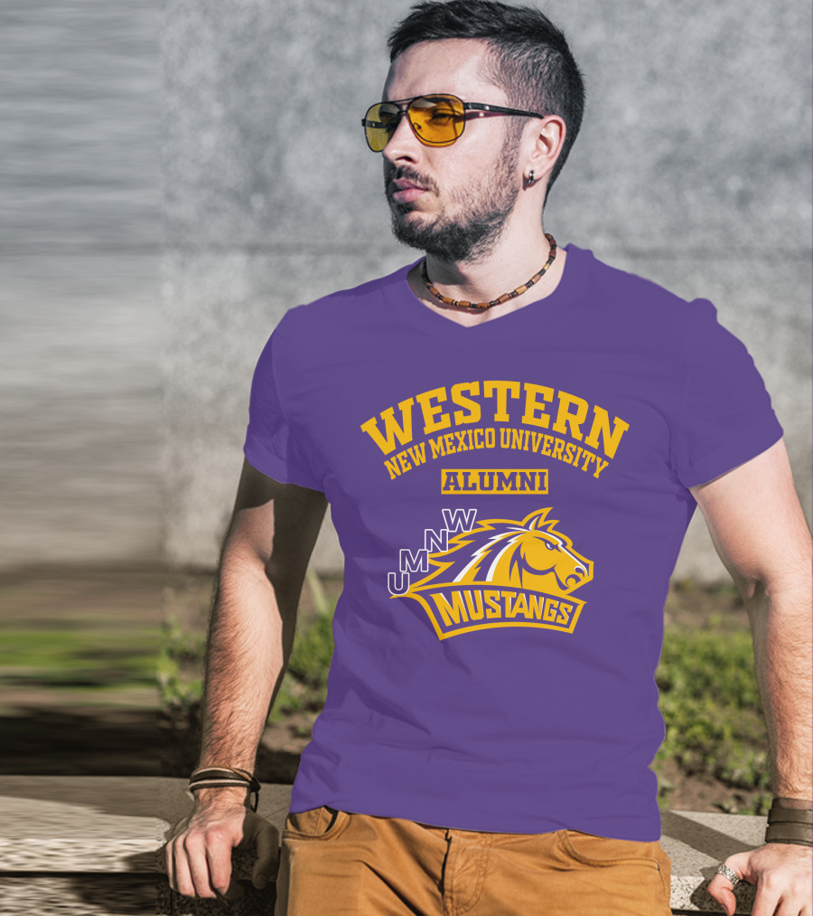 Western New Mexico University Alumni Mustangs Unm Wnmu T-Shirt