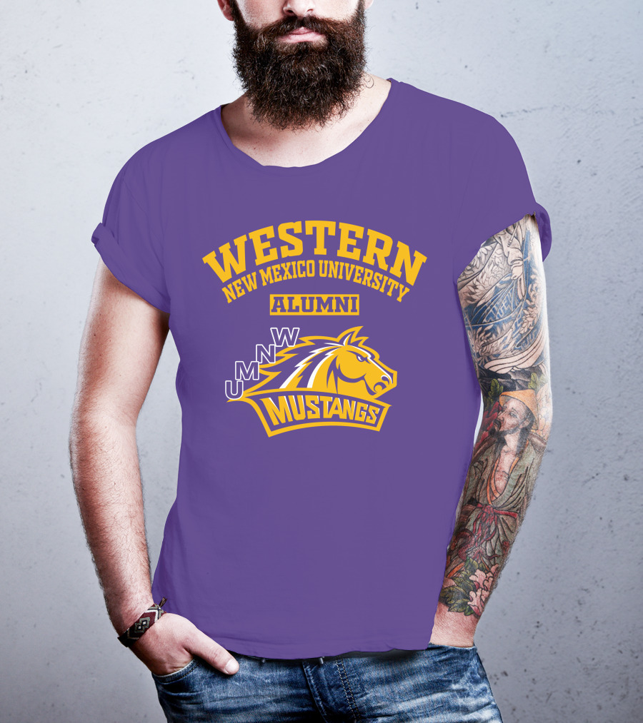 Western New Mexico University Alumni Mustangs Unm Wnmu T-Shirt