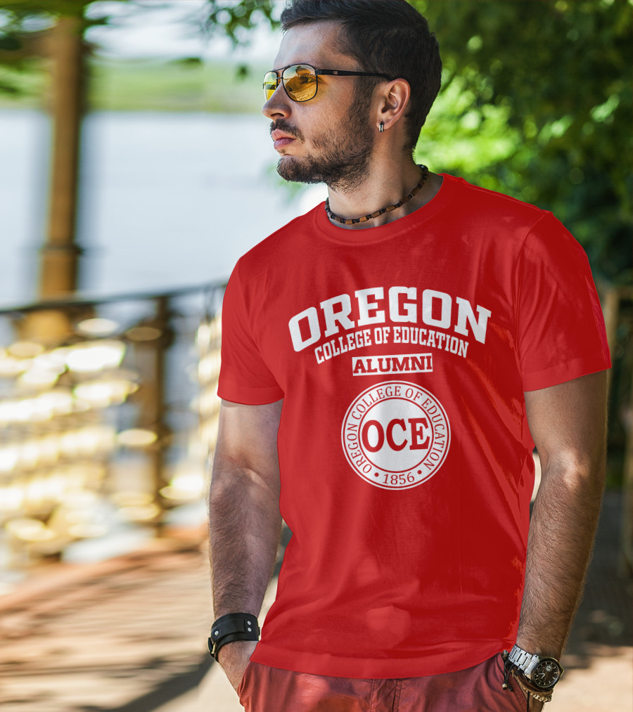 Oregon College Of Education Alumni 1856 OCE T-Shirt