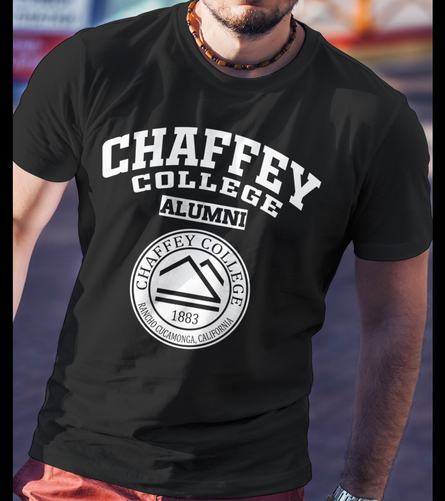Chaffey College Alumni Rancho Cucamonga California 1883 T-Shirt