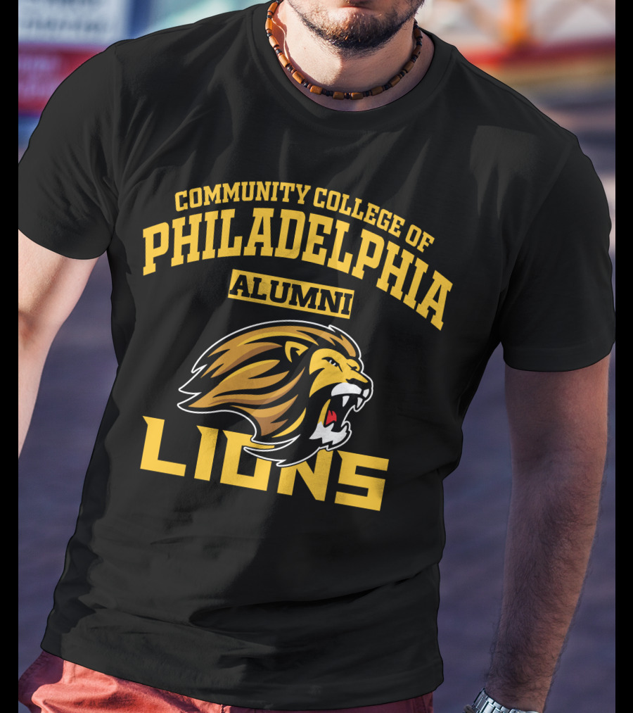 Community College Of Philadelphia Alumni Lions T-Shirt