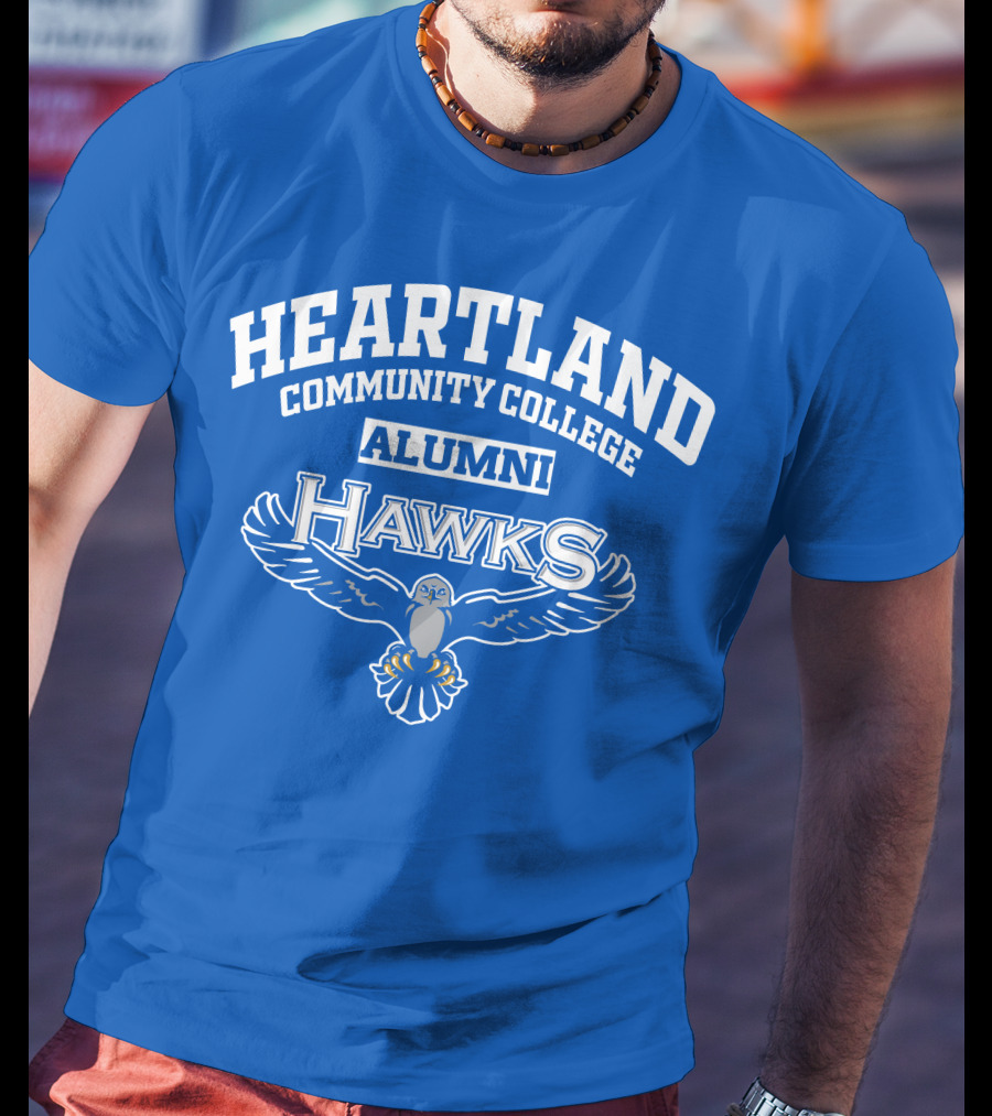 Heartland Community College Alumni Hawks T-Shirt