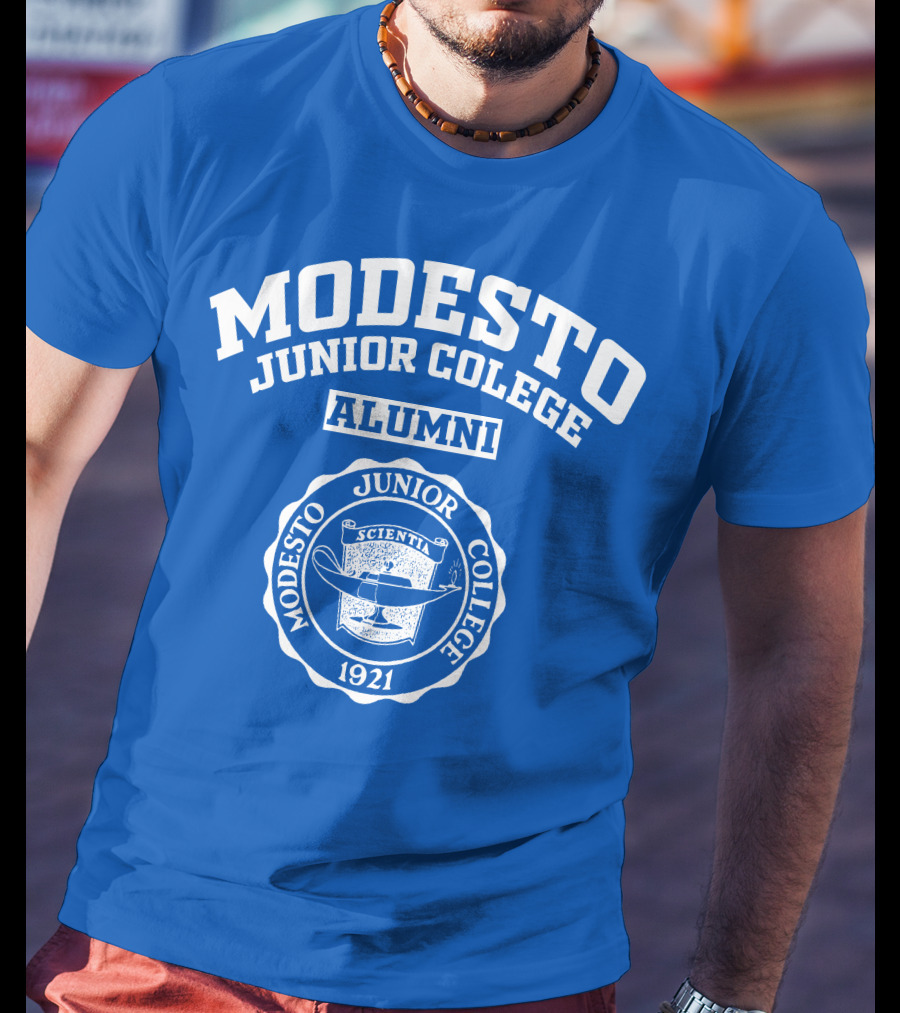 Modesto Junior College Alumni Scientia Seal 1921 T-Shirt