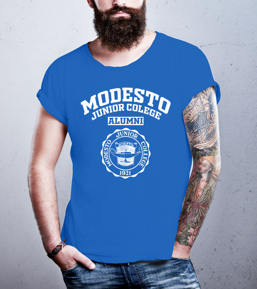 Modesto Junior College Alumni Scientia Seal 1921 T-Shirt