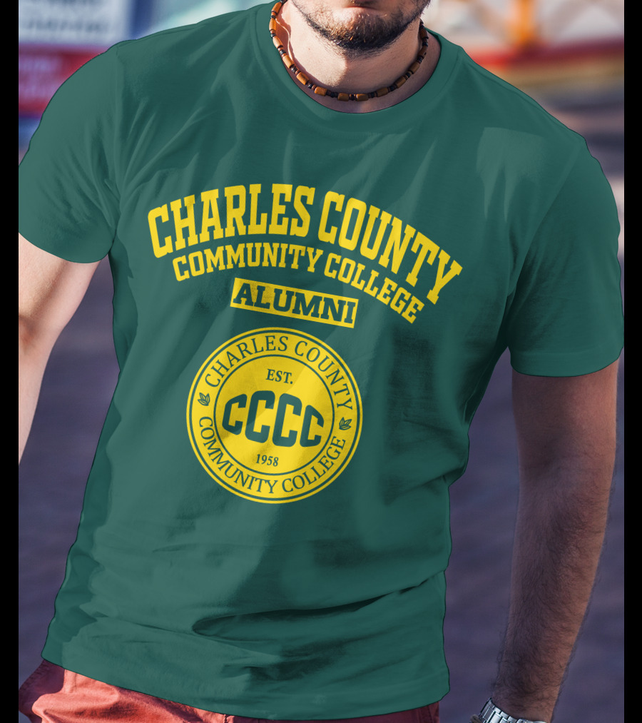Charles County Community College Alumni Est. 1958 CCCC T-Shirt