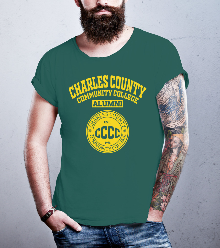 Charles County Community College Alumni Est. 1958 CCCC T-Shirt