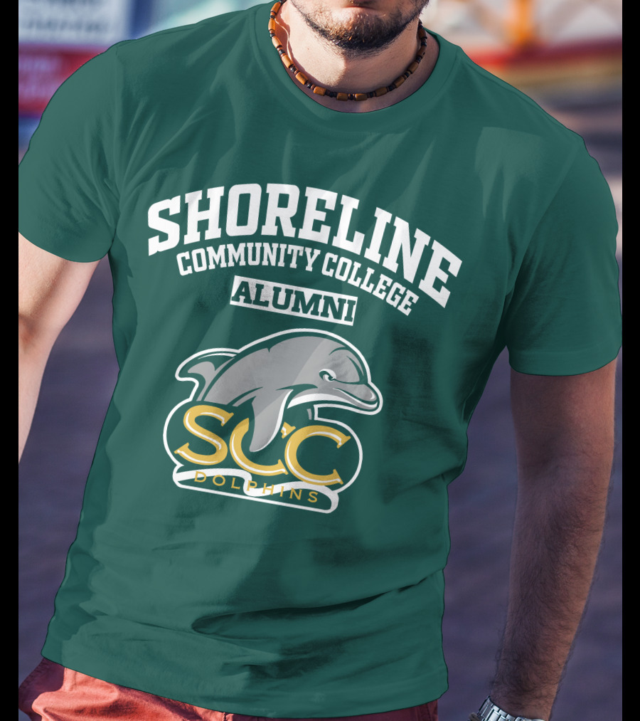 Shoreline Community College Alumni SCC Dolphins T-Shirt