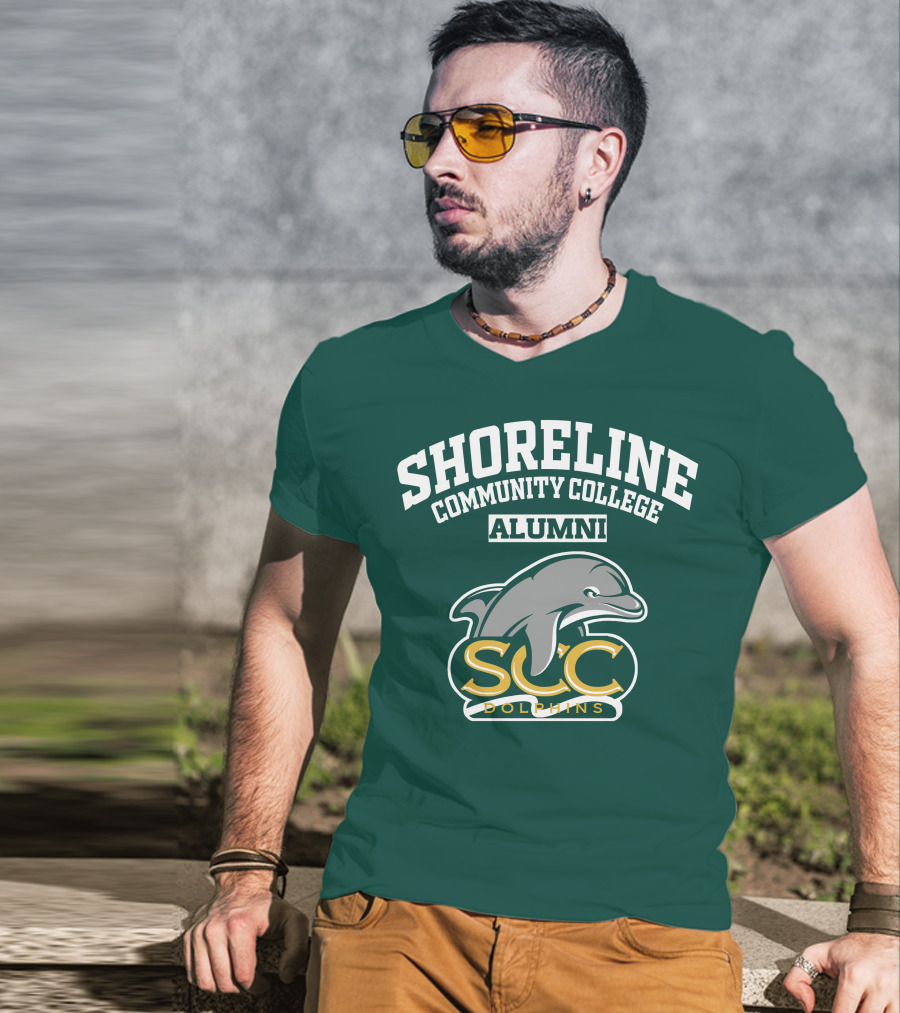 Shoreline Community College Alumni SCC Dolphins T-Shirt