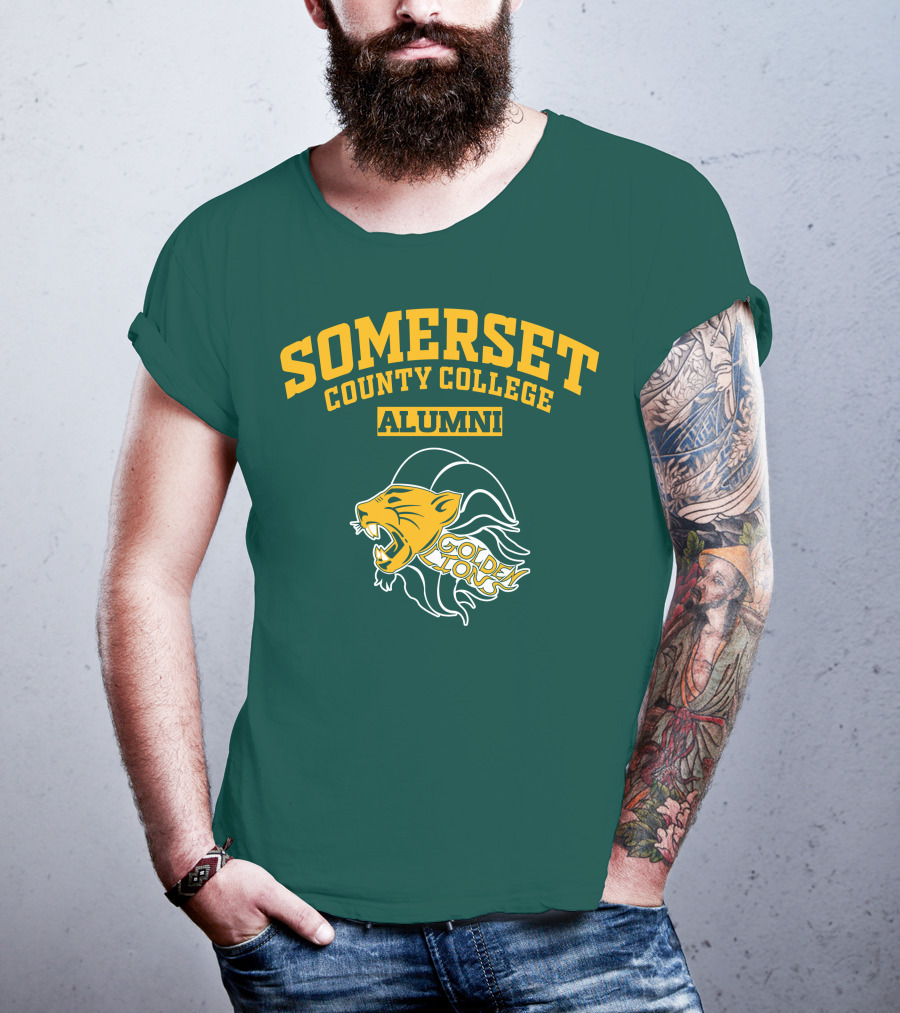 Somerset County College Alumni Golden Lions T-Shirt