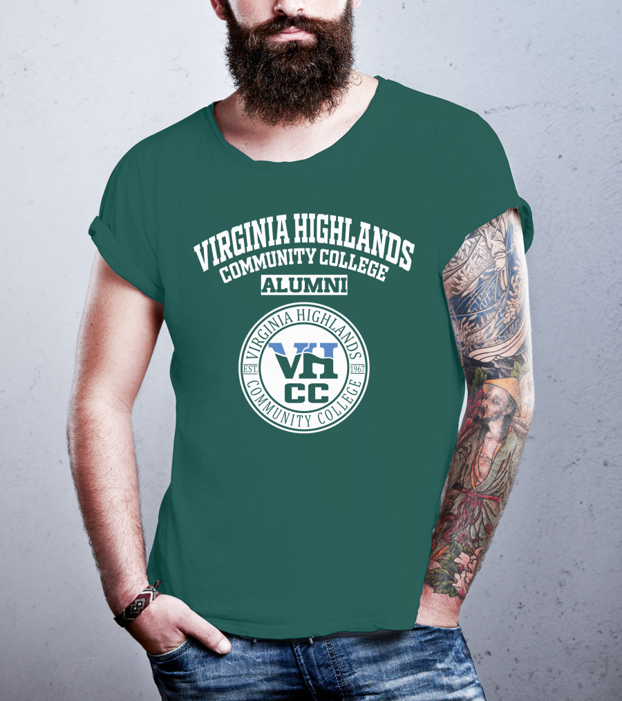 Virginia Highlands Community College Alumni Est 1967 VHCC T-Shirt