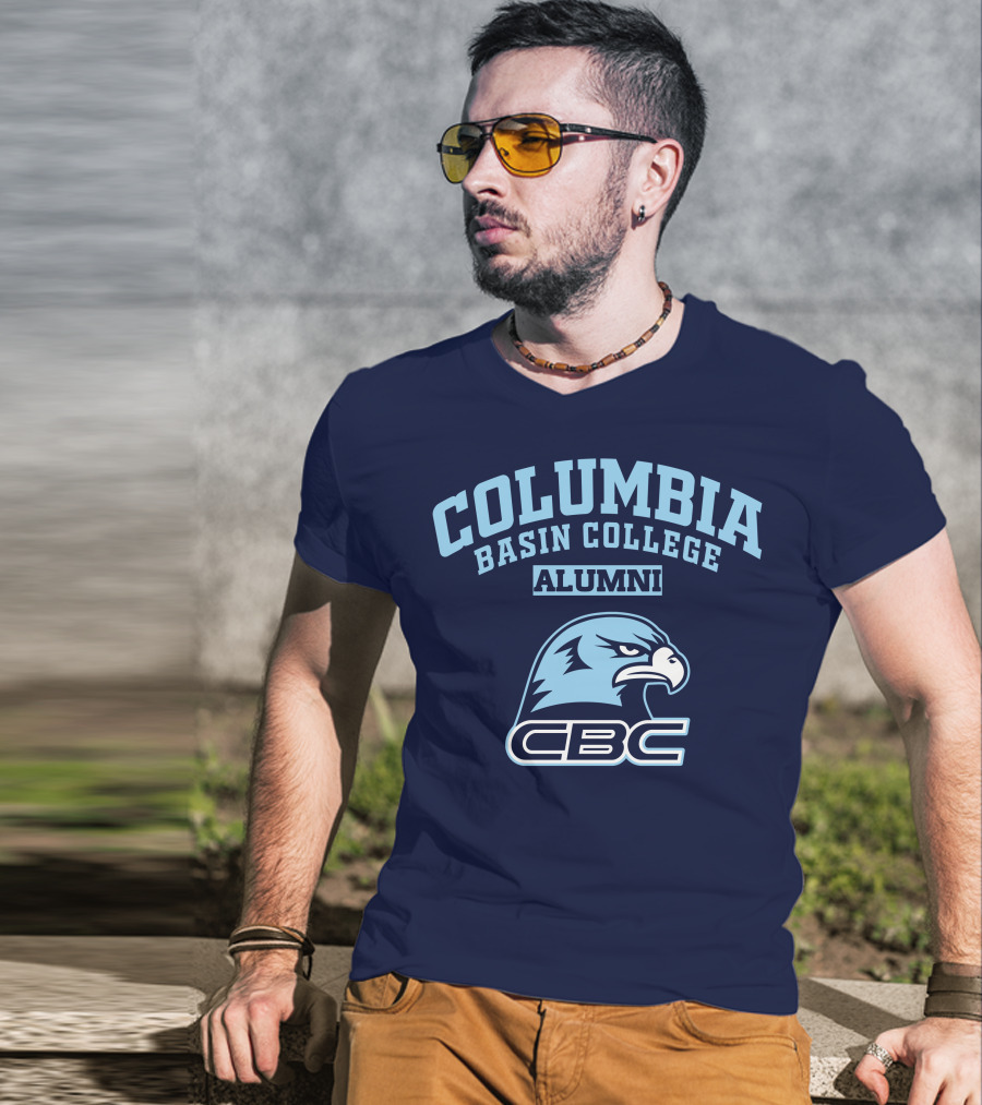 Columbia Basin College Alumni CBC Hawk T-Shirt