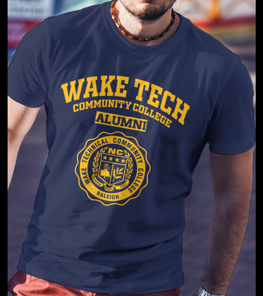 Wake Technical Community College Raleigh Alumni Seal T-Shirt