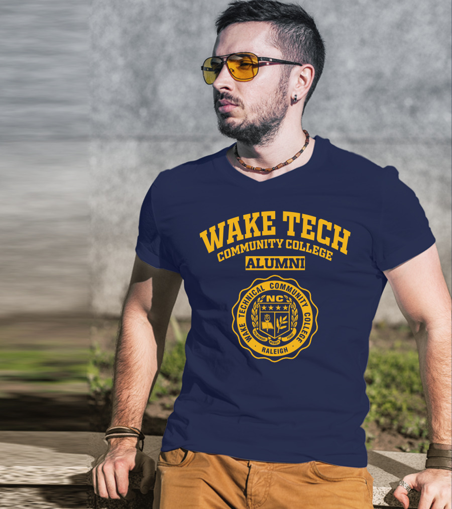 Wake Technical Community College Raleigh Alumni Seal T-Shirt