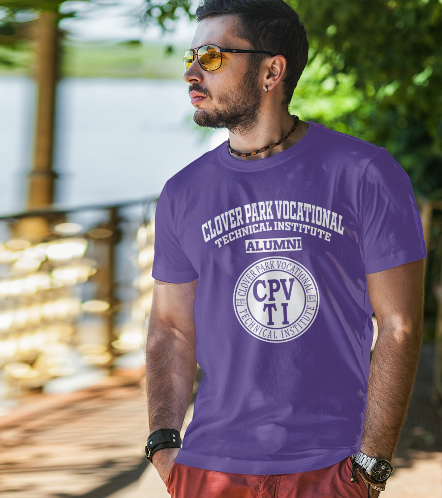 Clover Park Vocational Technical Institute Alumni CPVTI Est 1942 T-Shirt