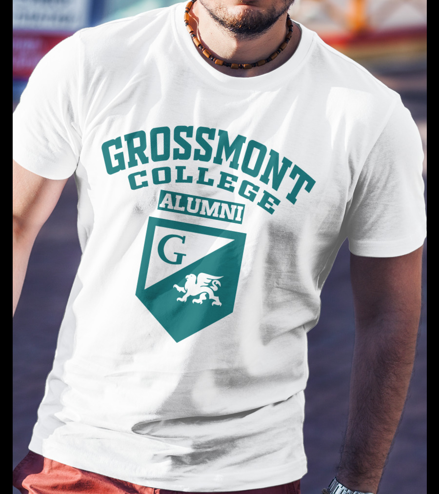 Grossmont College Alumni Griffin Shield Emblem T-Shirt