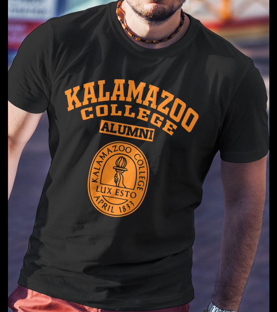 Kalamazoo College Alumni Lux Esto April 1833 T-Shirt