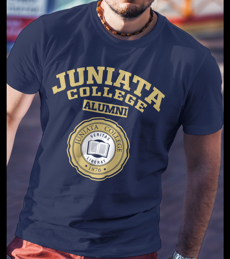 Juniata College Alumni Veritas Liberat Emblem 1876 T-Shirt