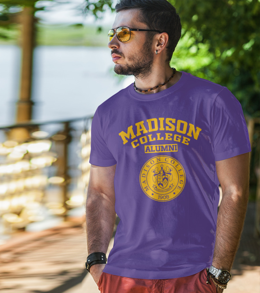 Madison College Alumni 1908 Seal T-Shirt