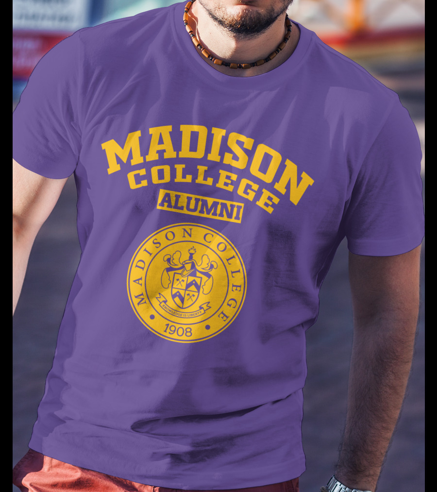 Madison College Alumni 1908 Seal T-Shirt