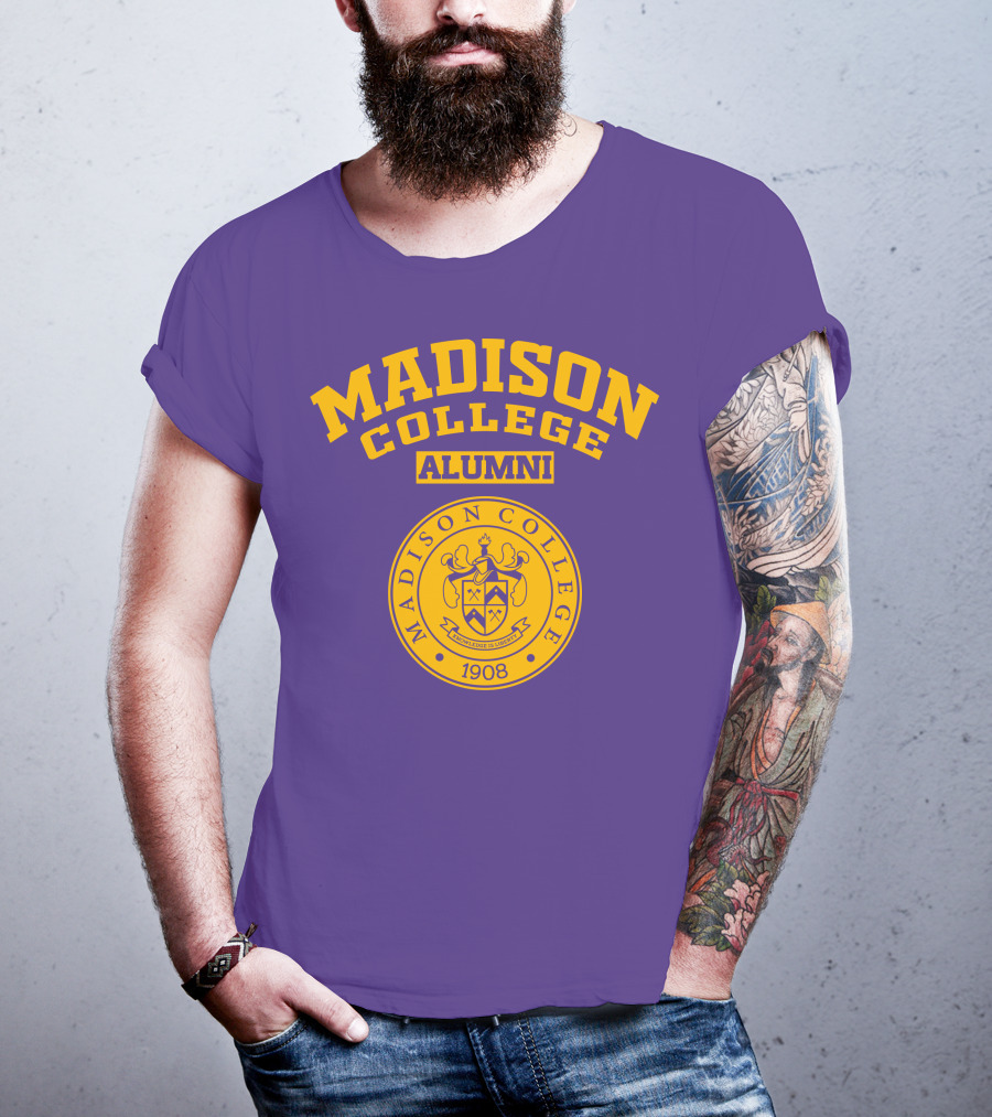 Madison College Alumni 1908 Seal T-Shirt