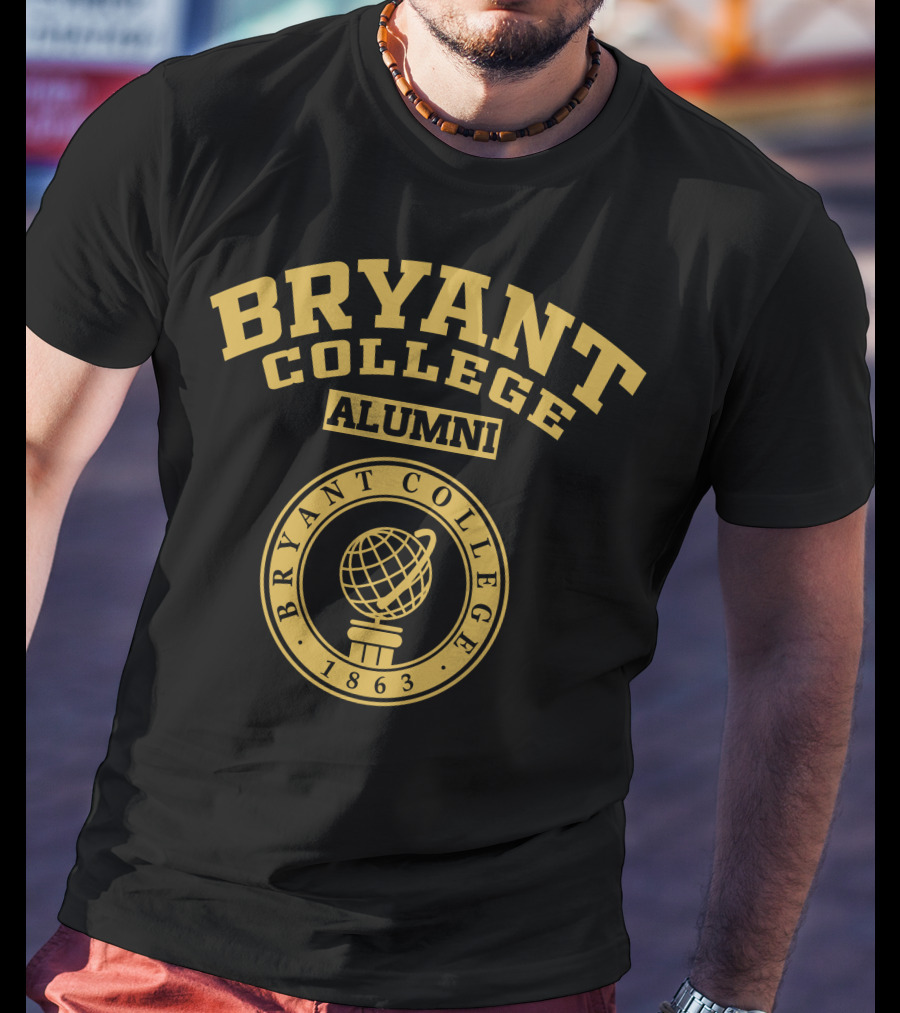 Bryant College Alumni 1863 Globe Emblem T-Shirt