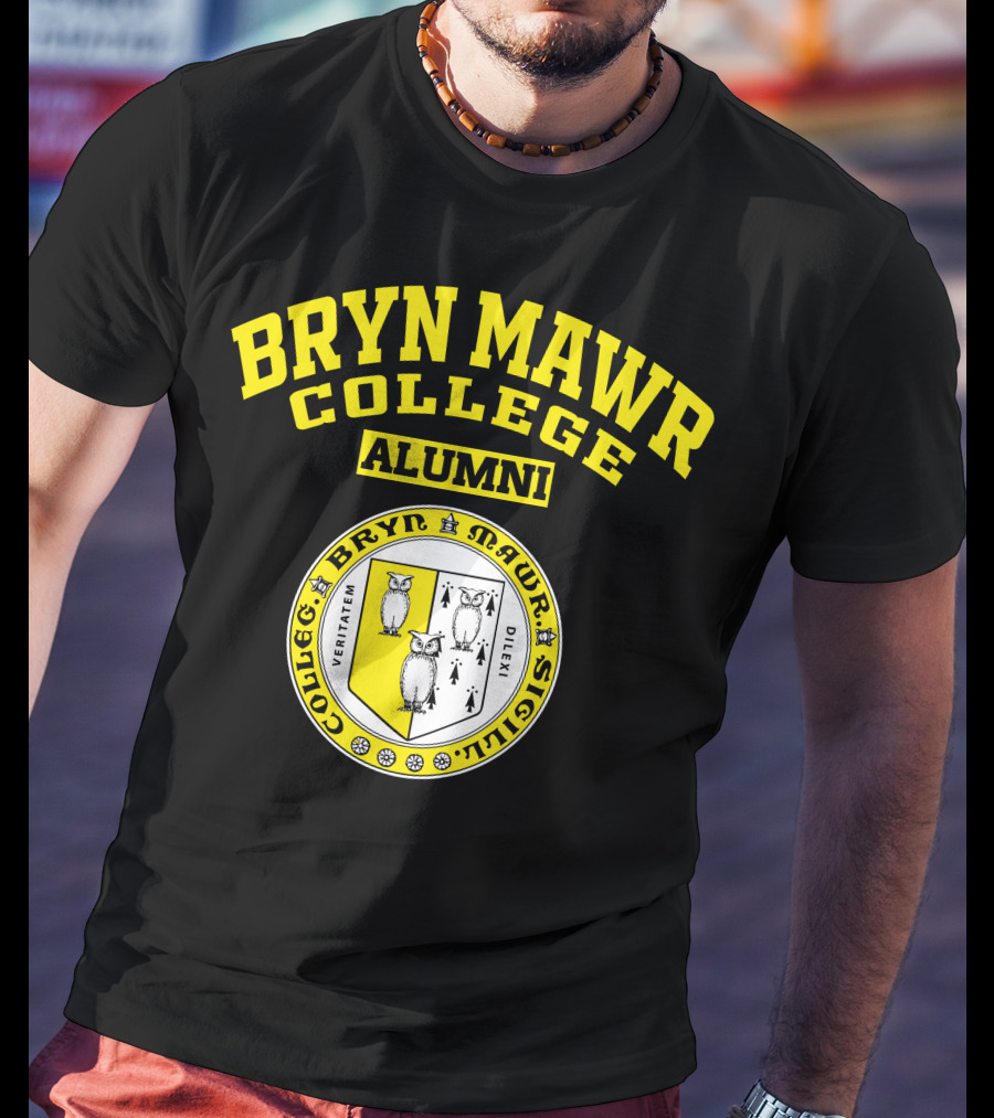 Bryn Mawr College Alumni Veritatem Dilexi Sigillum Owl Seal T-Shirt