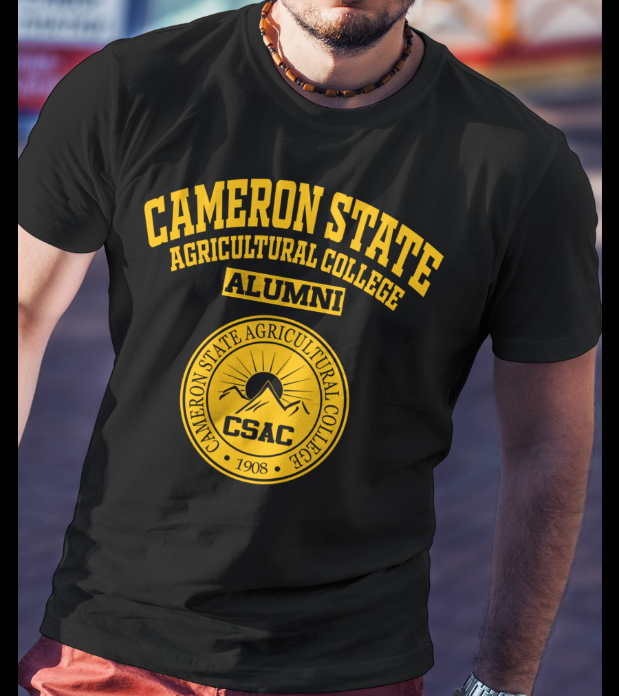 Cameron State Agricultural College Alumni CSAC 1908 T-Shirt