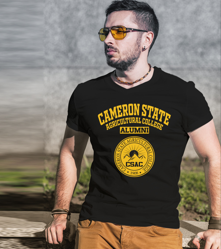 Cameron State Agricultural College Alumni CSAC 1908 T-Shirt