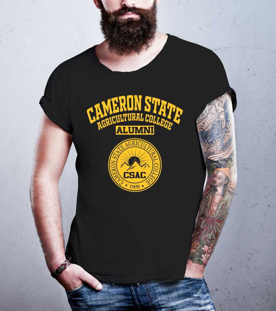 Cameron State Agricultural College Alumni CSAC 1908 T-Shirt