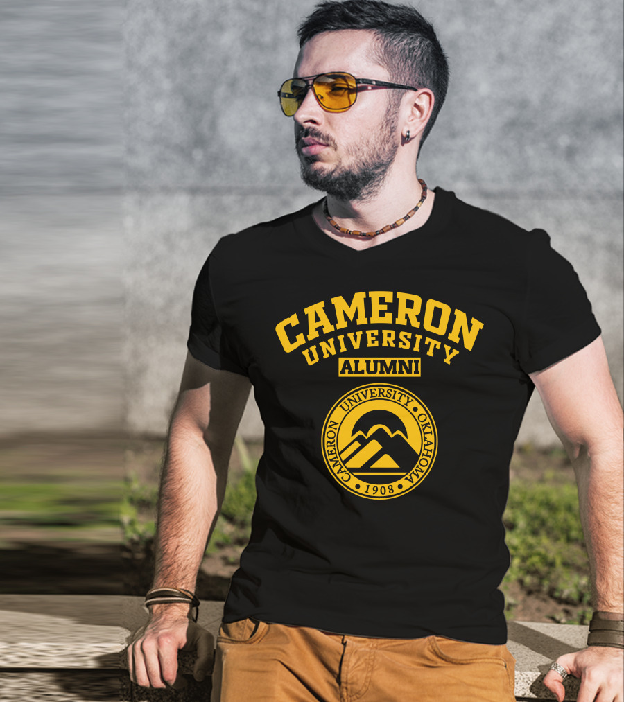 Cameron University Alumni Oklahoma 1908 T-Shirt