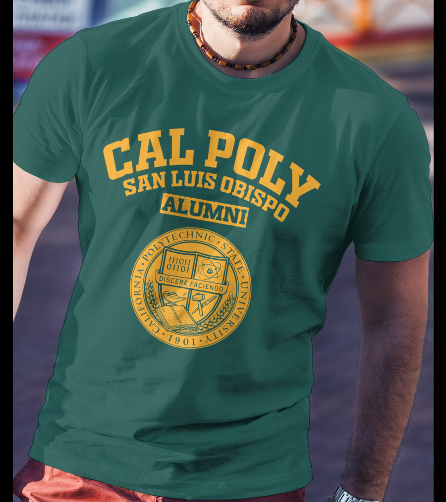 Cal Poly San Luis Obispo Alumni California Polytechnic State University Seal T-Shirt