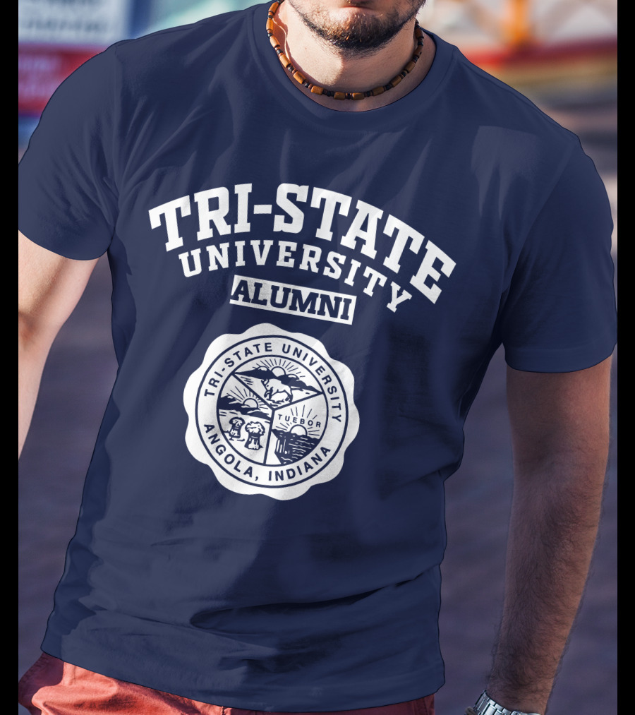Tri-State University Alumni Angola Indiana Tuebor T-Shirt