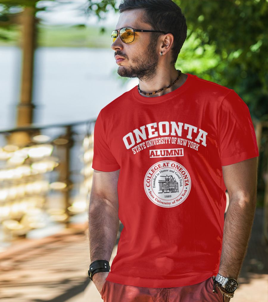 Oneonta State University Of New York Alumni College At Oneonta 1889 T-Shirt