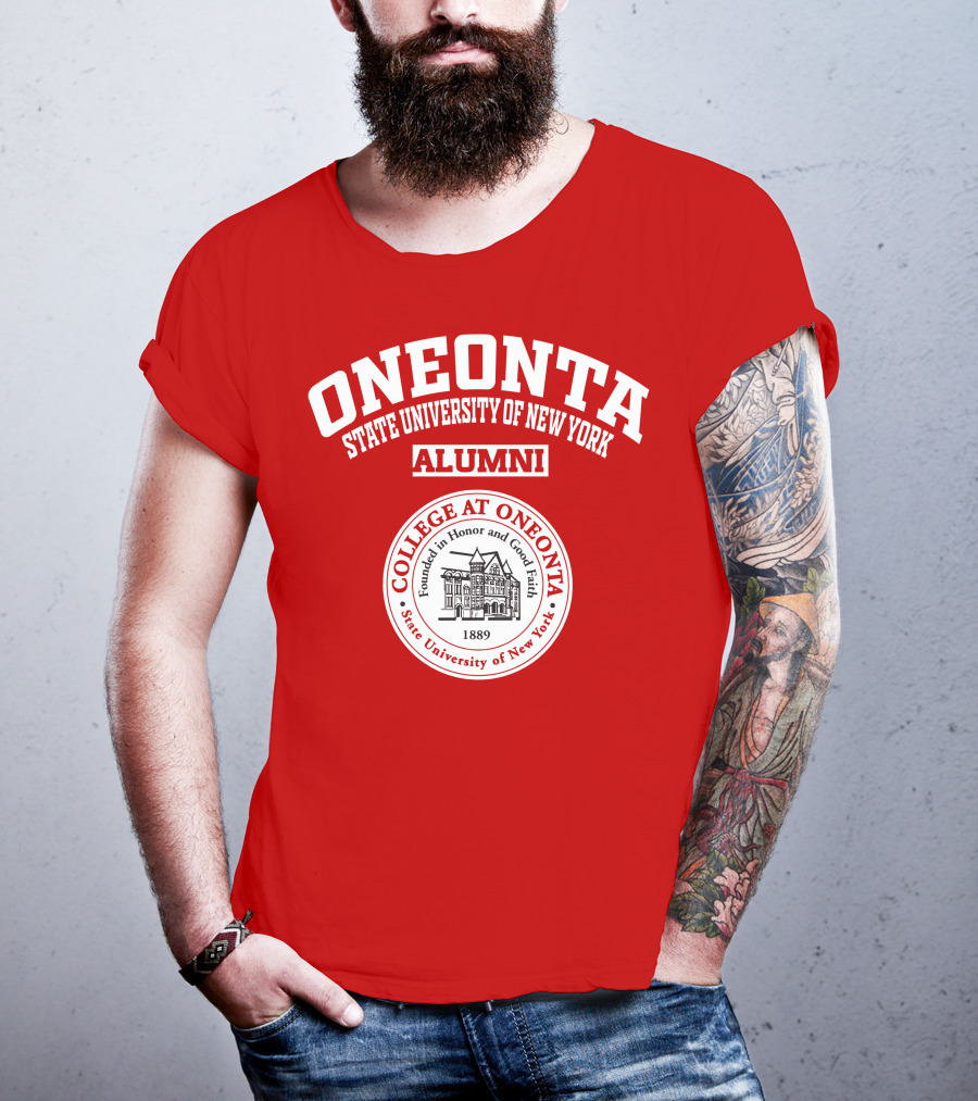 Oneonta State University Of New York Alumni College At Oneonta 1889 T-Shirt