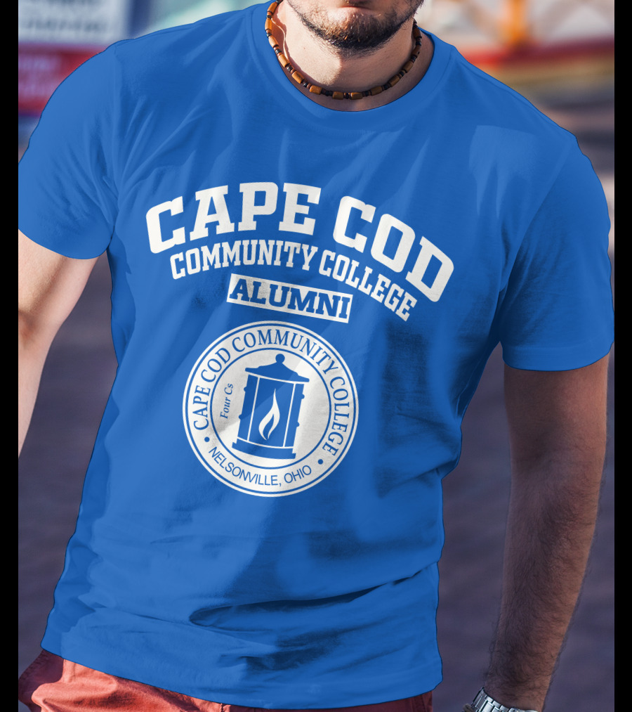 Cape Cod Community College Alumni Nelsonville Ohio Seal Four Cs T-Shirt