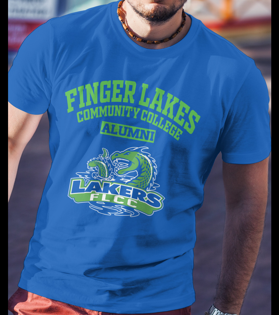 Finger Lakes Community College Alumni Lakers FLCC T-Shirt