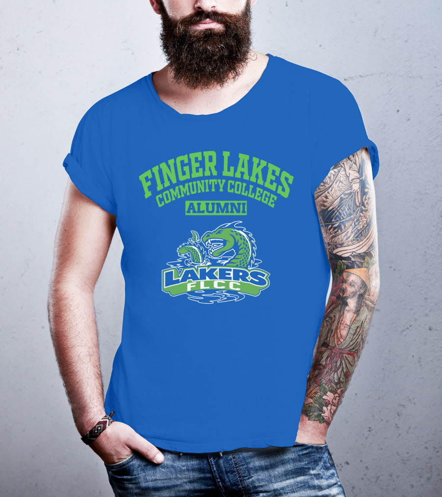 Finger Lakes Community College Alumni Lakers FLCC T-Shirt
