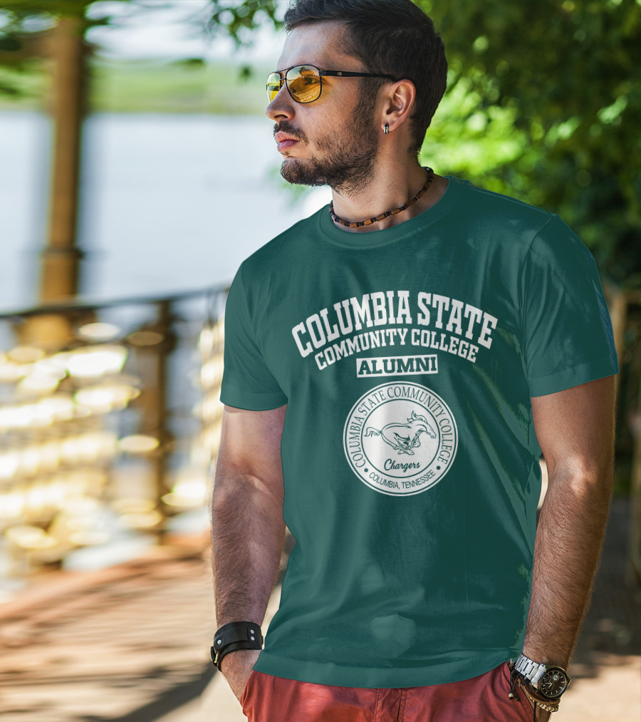 Columbia State Community College Alumni Chargers Columbia Tennessee T-Shirt