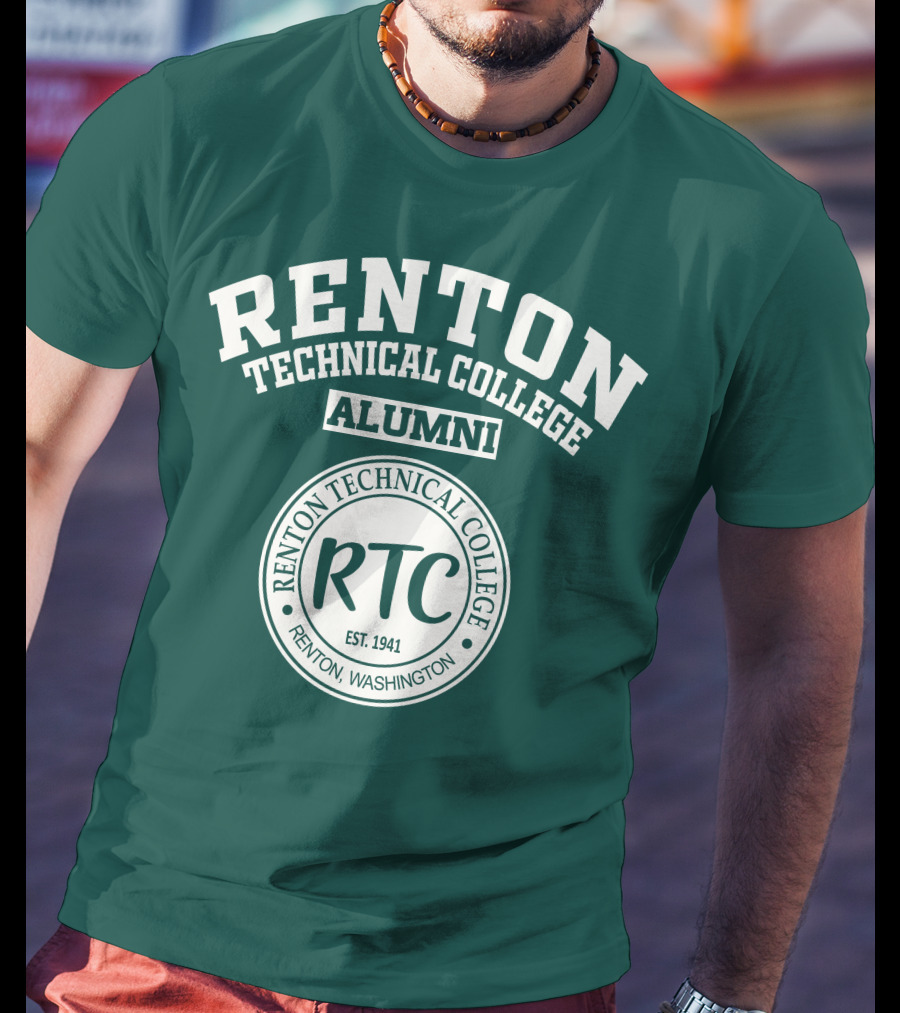 Renton Technical College Alumni RTC Est. 1941 Renton Washington T-Shirt