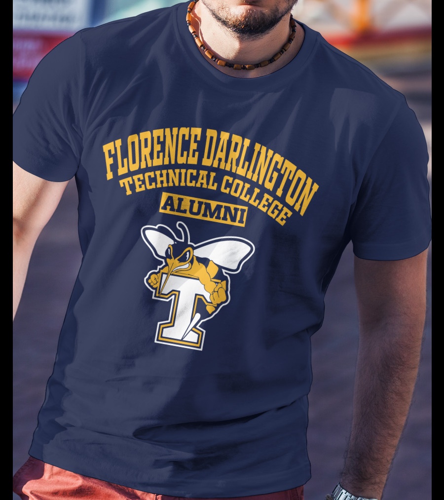 Florence Darlington Technical College Alumni Yellow Jacket T-Shirt