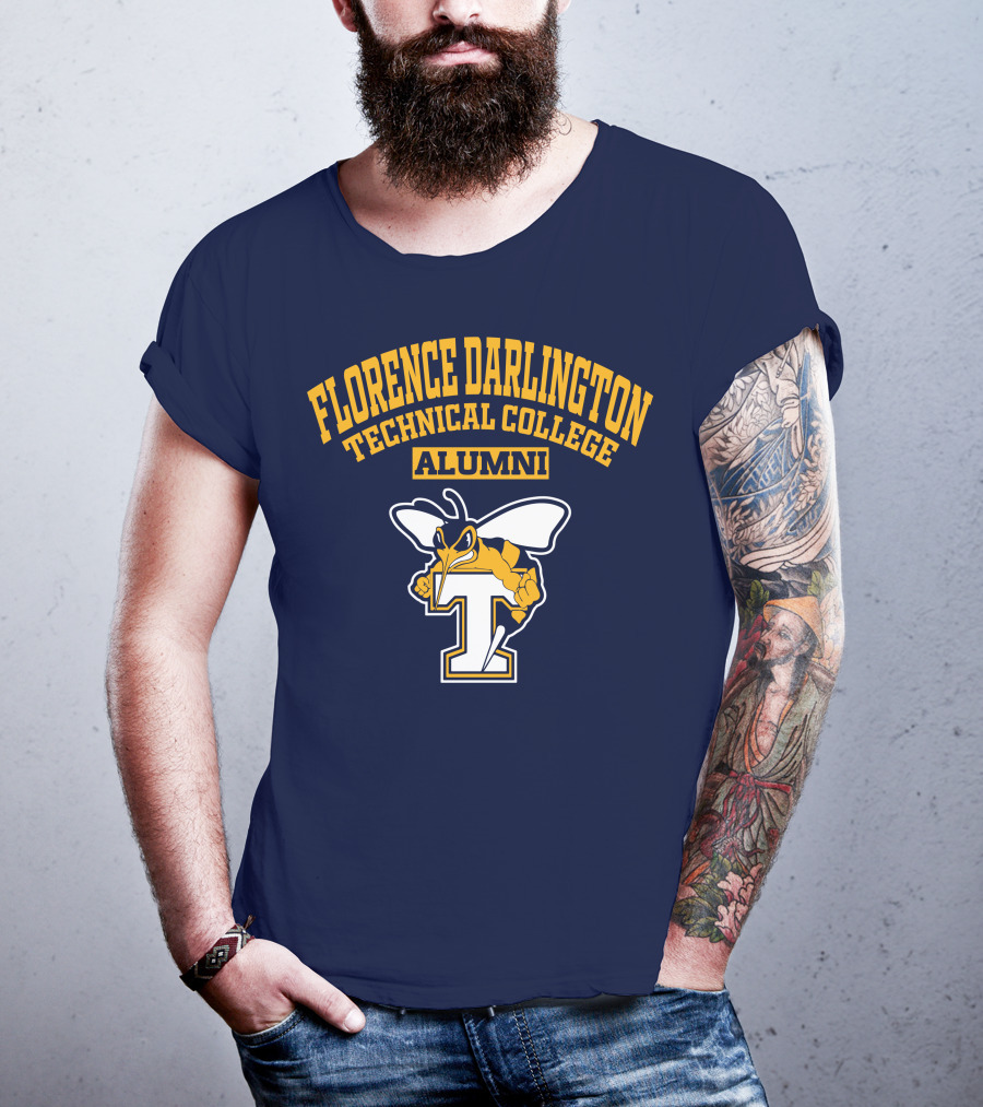 Florence Darlington Technical College Alumni Yellow Jacket T-Shirt