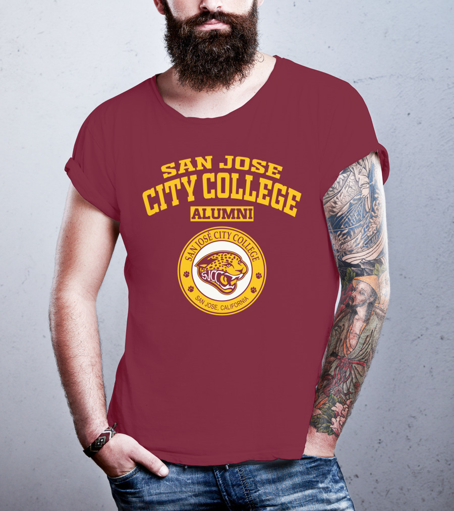 San Jose City College Alumni SJCC San Jose California T-Shirt